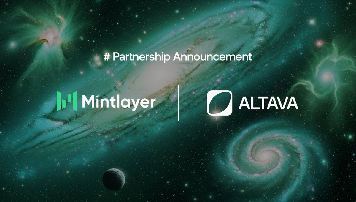 altavagroup's tweet image. ALTAVA is partnering with @mintlayer , a Bitcoin Layer-2 focused on interoperability and tokenization. 

Together we’re exploring how generative AI and BTC infrastructure can unlock new possibilities for creators in identity, automation, and design. More updates soon.
#AI #Web3…