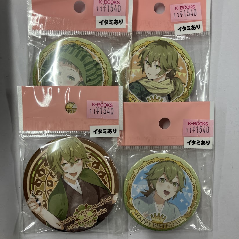 入荷情報】 「明治東亰恋伽」缶バッジやブロマイドなど入荷！ #め