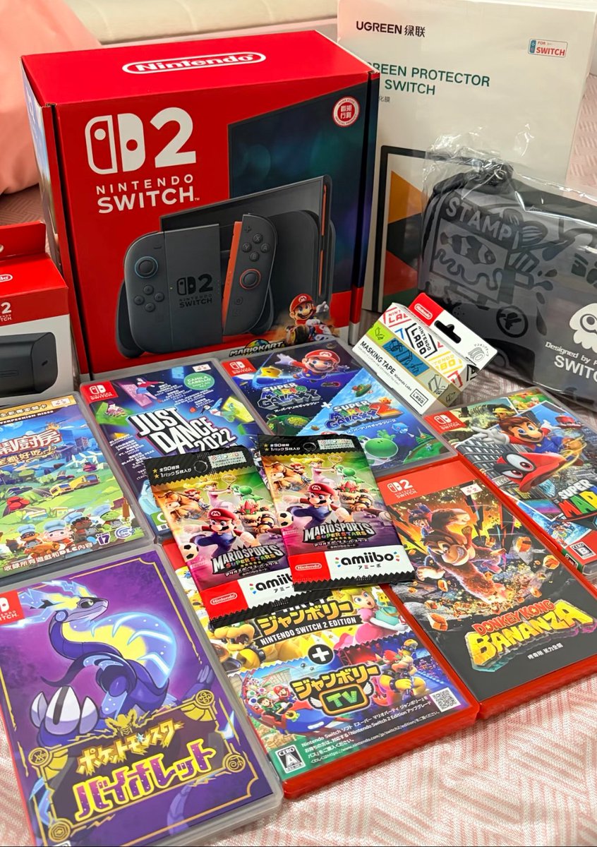 HeatherH99334's tweet image. 任天堂 #Switch2 ＋ソフトセットを1名様プレゼント

フォロワー様1,000人突破で追加当選者出します✨

⚡応募方法⚡
1⃣フォロー2⃣リポスト❤いいね3⃣絵文字リプ

⚡応募期日⚡11月26日まで