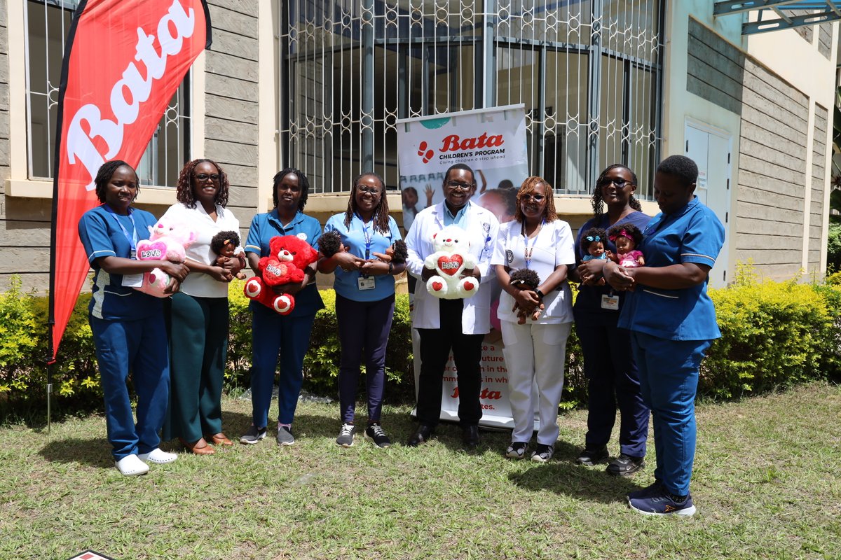 The Directorate of Partnership &amp; Resource Mobilization welcomed a team from <a href="/Batakenya/">Bata Shoe Kenya P.L.C</a> as part of their inspiring Children’s Program – “Giving Children a Step Ahead.”

The Bata team generously donated blood to support patients in need and later brought smiles to our pediatric