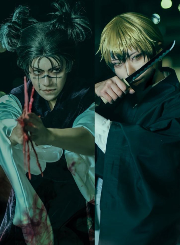 nagare_new45hm's tweet image. cosplay  呪術廻戦

渋谷事変    &amp;gt;&amp;gt;&amp;gt;    死滅回遊

┈┈全力で
            お兄ちゃんを
                       遂行する！！！┈┈

禪院直哉 @toufu20 まおだむ
脹相@nagare_new45hm流
photo @guten5713 ぐーてん