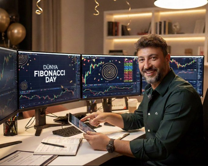 DÜNYA FİBONACCİ GÜNÜYMÜŞ BUGUN😂😂😂TÜM ÇİZGİ ÇEKEN ARKADAŞLARIN GÜNÜ KUTLU OLSUN ARTIK Bİ ÇİZGİDE BENİM İÇİN ÇEKERSİNİZ😂😂AKŞAM 22.00 BÜYÜK BORSA YAYININDA GÖRÜŞÜRÜZ İYİ PAZARLAR👑👑🙏🧿