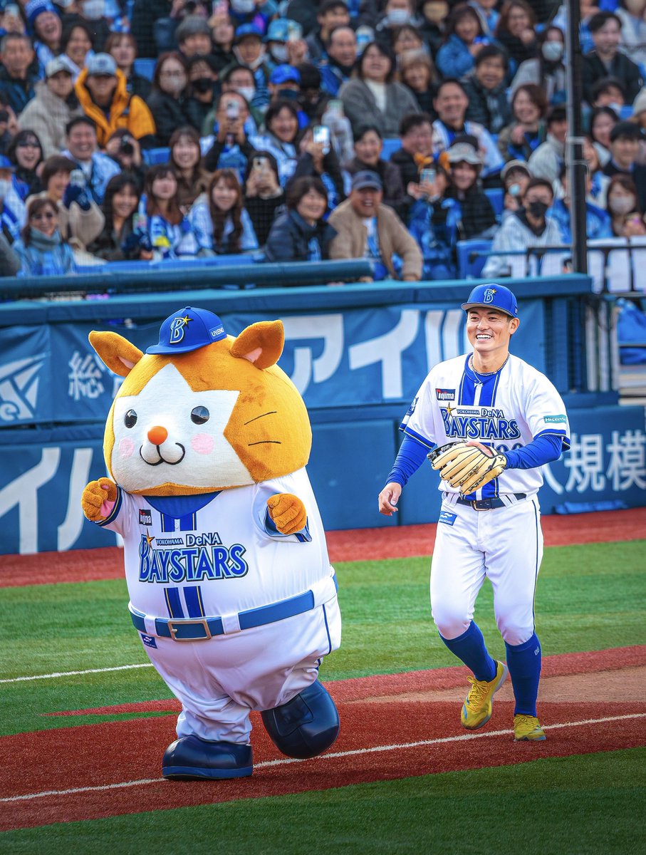 r_t_bay's tweet image. 悪魔に見えてきた

#スターマン #林琢真 #baystars #ベイブルーフェス