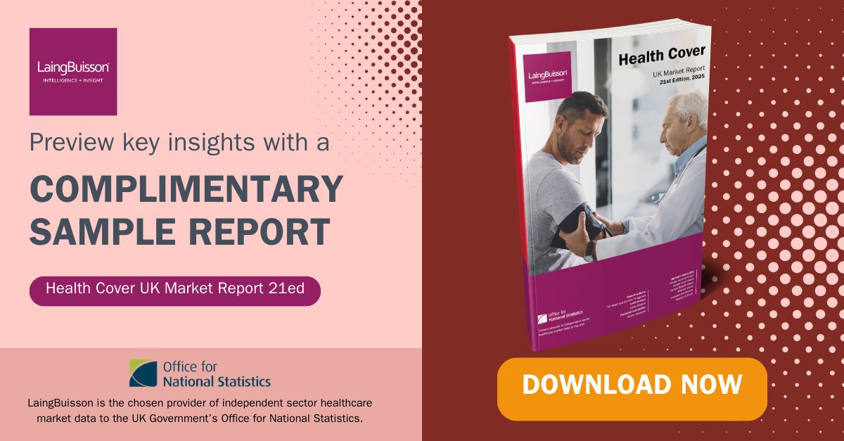 PHCI_LB's tweet image. The UK health cover market is now valued at £8.64bn, driven by growth in private medical cover, dental insurance, and cash plans

Get your complimentary sample of LaingBuisson’s latest Health Cover UK Market Report: eu1.hubs.ly/H0p8Ktz0

#HealthCover #PrivateHealthcare