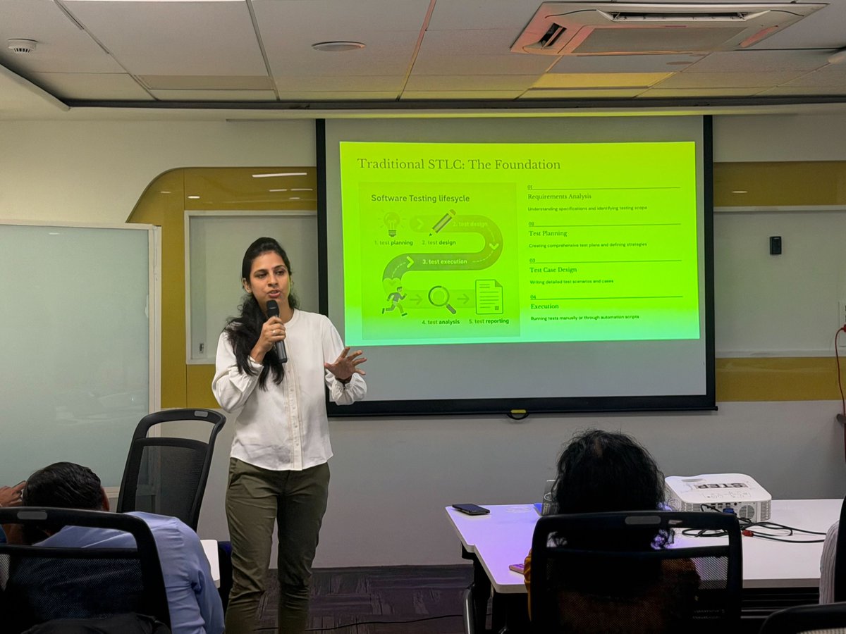 lambdatesting's tweet image. The Testμ Offline - Bengaluru Meetup wrapped up on an inspiring and insightful note, buzzing with the energy of innovation and collaboration, setting the stage for the future of testing. 🚀

A big thank you to all the speakers, partners, and attendees who made today truly…