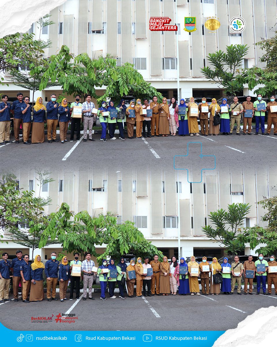 humasrsudbkskab's tweet image. Terima kasih atas dedikasi dan kontribusi seluruh tim
Bersama kita wujudkan pelayanan yang semakin Bangkit, Maju, dan Sejahtera 
#RSUDKabupatenBekasi #PKRS #BMD #Penghargaan #PelayananKesehatan #BerAKHLAK #BanggaMelayaniBangsa