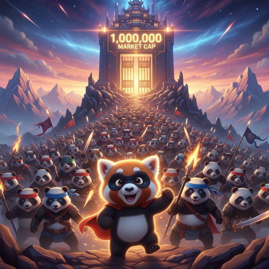 From humble beginnings to powerful momentum. The #HeroPanda Army has shown what belief can do!

Now, we cast our vision to GREATER HEIGHTS: The grand milestone of a 1,000,000 MARKET CAP! 🌌

Join us as we climb! 🐼💫

#HPDA #RoadTo1M #CryptoJourney #FutureIsBright