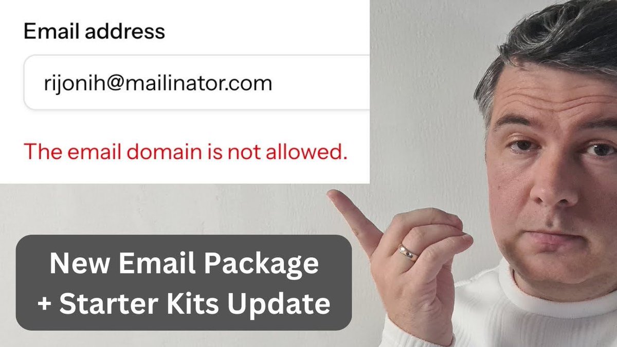 我的新视频！

 @AshAllenDesign 发布了新的 Laravel 邮件插件，以及重要的入门套件变更。
 https://t.co/JYPqqRlYnk