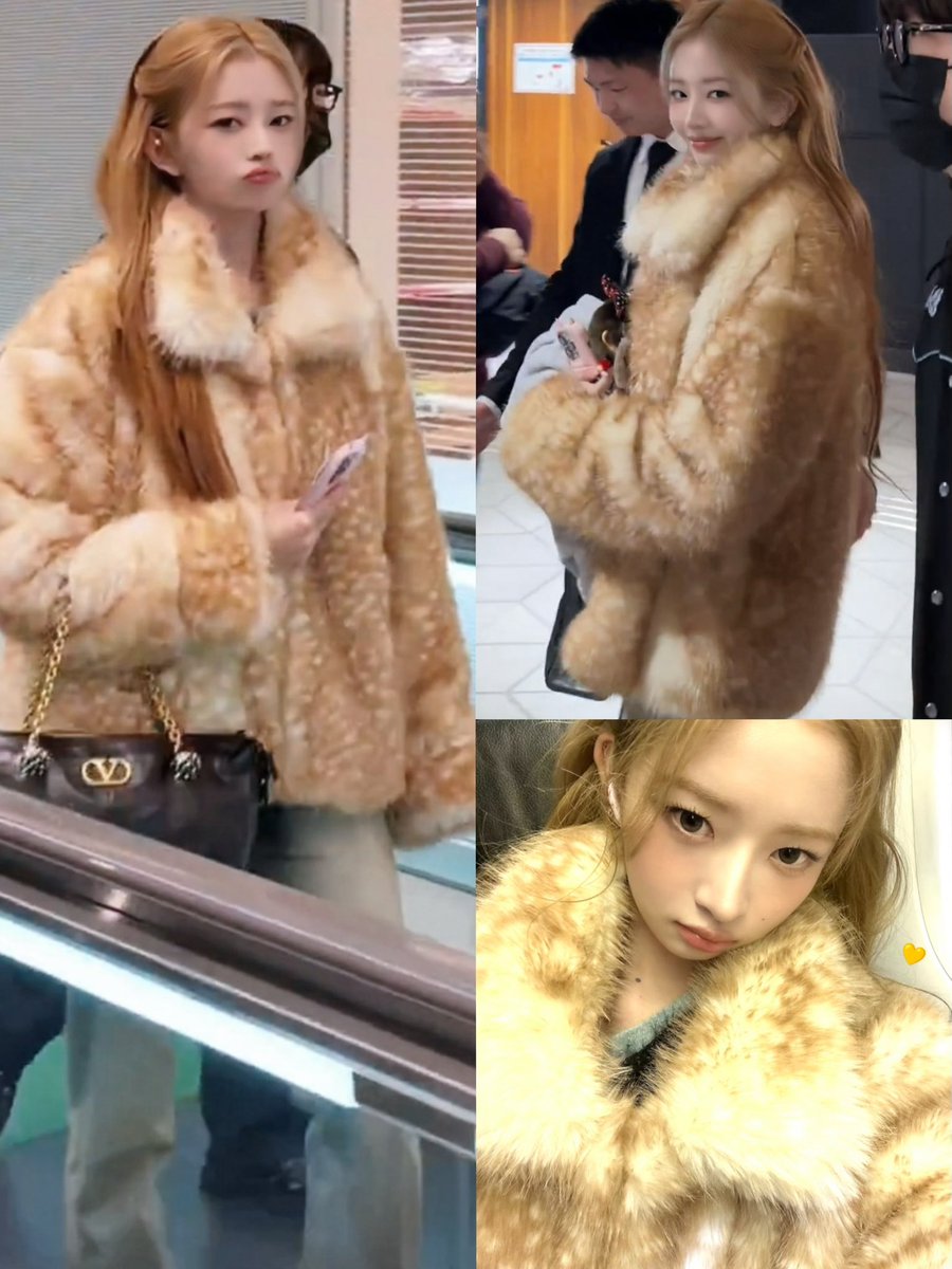 ___h___r___k__'s tweet image. レイちゃんの昨日のバンビコートこれだ…かわい