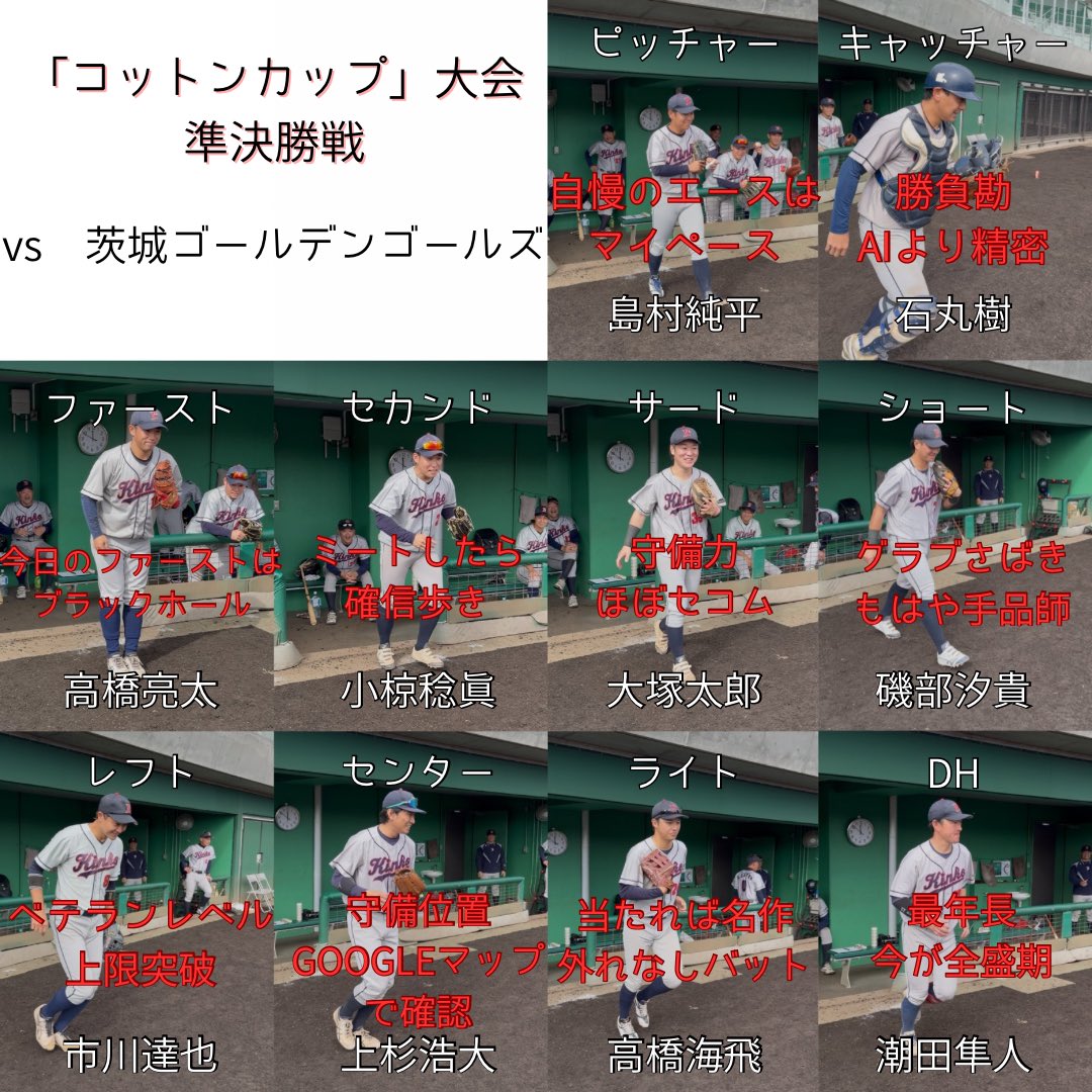【第17回SLの走る街「コットンカップ」大会〜運営のみなさんに感謝〜】

のぼり旗、ポスター、スタジアムDJなど、大会を盛り上げていただき、運営にご尽力くださった皆様に感謝いたします。

参加賞でいただいたコーンスープ、とてもおいしかったです☺️

#横浜金港クラブ 
#社会人野球