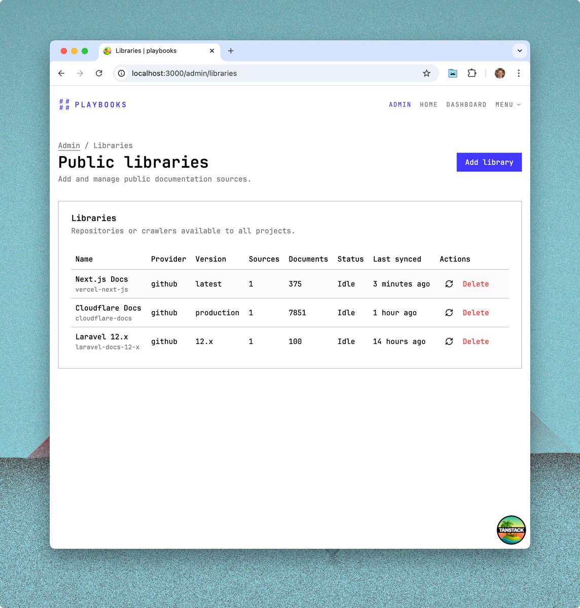 La prochaine version des playbooks (je crois qu'il s'agit de la v0.0.5 actuellement) sera un produit qui utilisera les a