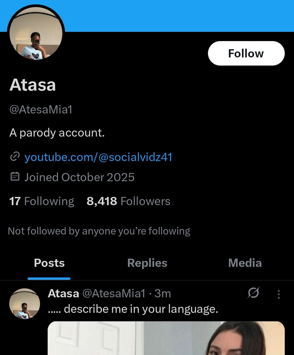 MachekeraOmega's tweet photo. @Shadaya_Knight Are you really having a go on a parody account?

Mune hasha https://t.co/kHurqOjmX7