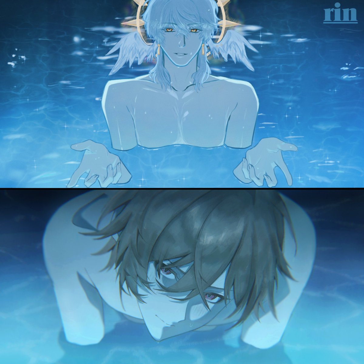 Art with <a href="/t_desayi/">desayi</a> 💝

#sunturine #AvenDay #aventurinehsr #HonkaiStarRail #digitalart #fanart #chainsawman