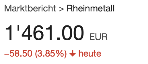 Dat Ding raucht ab. Gut so. #Friedensangst