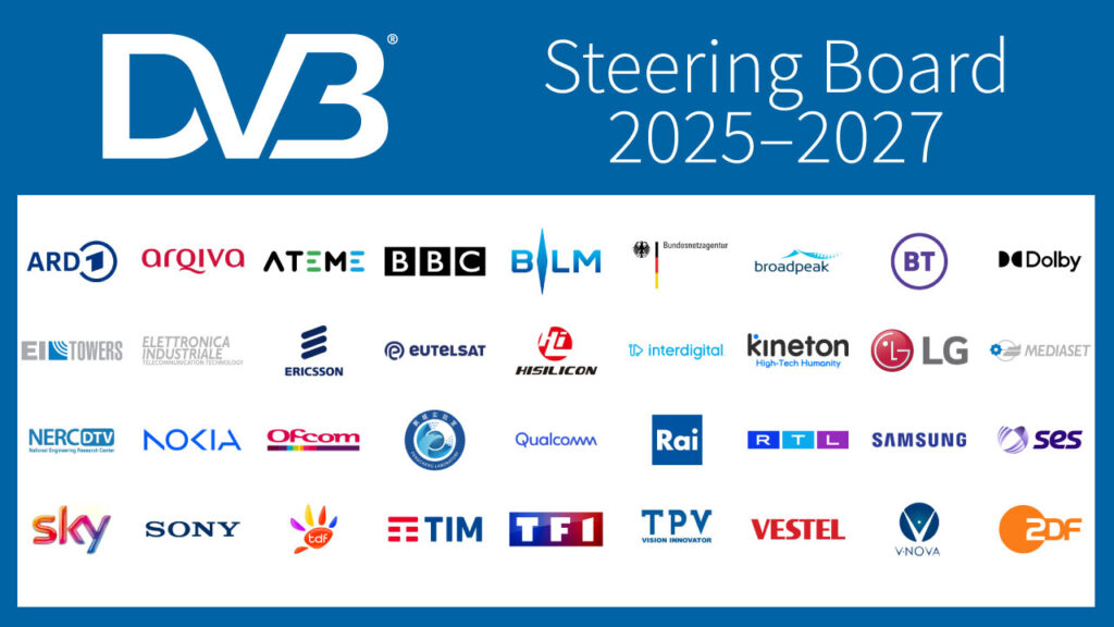 ateme_x's tweet image. Ateme joins the #DVBProject Steering Board 2025–2027!
Congrats to Jan Outters on his election.
Proud to help shape the future of media distribution and drive innovation in streaming &amp;amp; broadcast convergence. bit.ly/4p3fDpK
#Ateme #DVB #Innovation