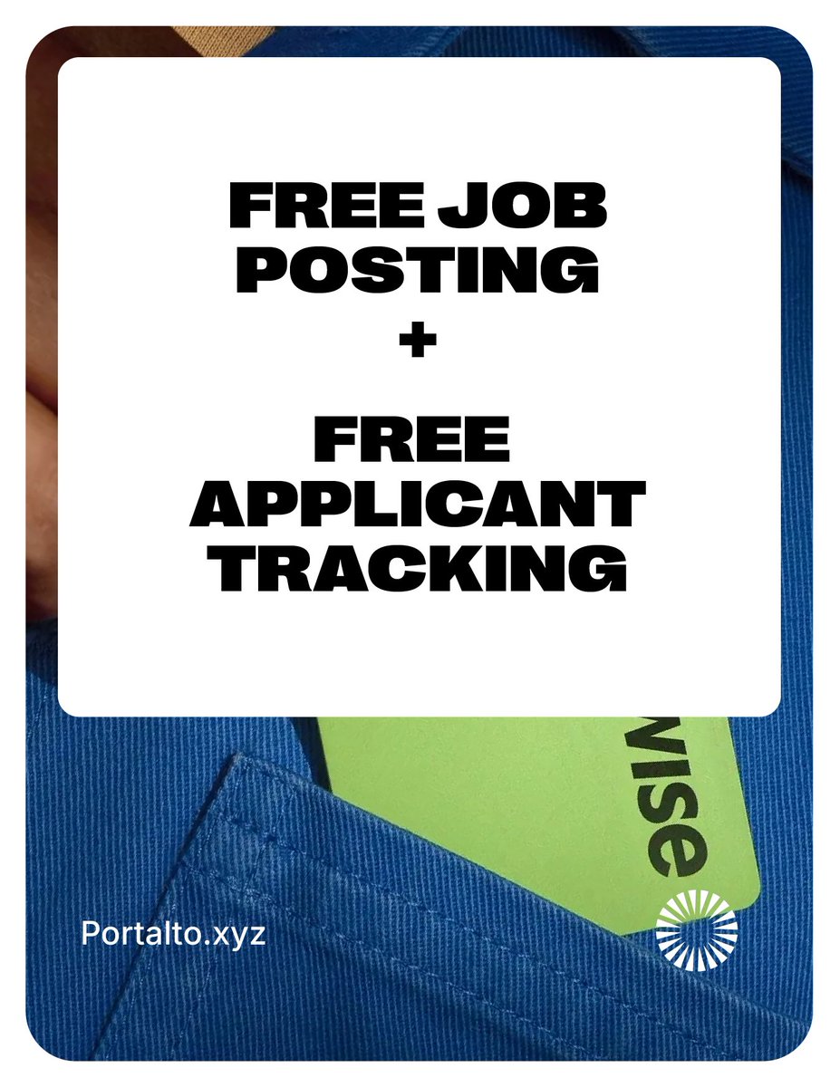 bpandopinion's tweet image. Introducing Portal from the team behind BP&amp;amp;O &amp;amp; LogoArchive. It&apos;s more than a jobs board. Post a job with Portal and manage and review applicants all in one place.

Try it at portalto.xyz