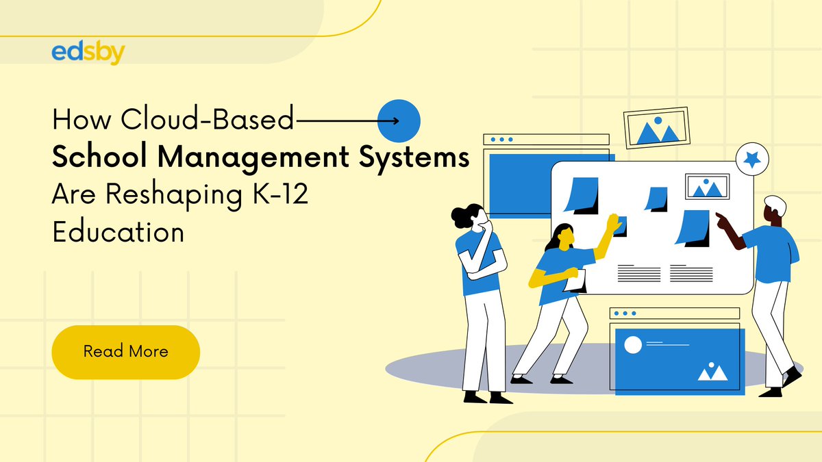 Edsby's tweet image. K-12 schools aren’t just going digital,
they’re transforming.

Cloud-based school management systems are becoming the single source of truth for teachers, parents, students &amp;amp; admins

Less chaos, more connection
More time to actually teach

Read on Medium👇
medium.com/@emily_87545/h…