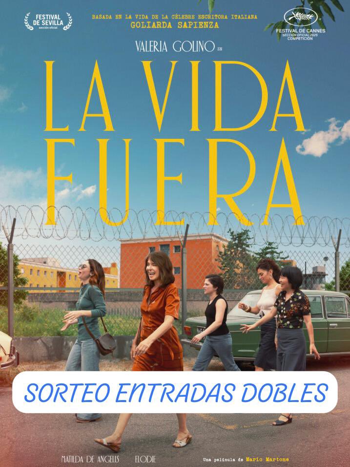 Adicine_es's tweet image. Para celebrar que LA VIDA FUERA se estrena el 12 de diciembre, sorteamos 3 entradas dobles para verla en el cine. Para participar:
👜 Sigue a @Adicine_es y @AvalonCine 
✍️ Etiqueta a quien quieras
🚗 Hasta el 01/12
👩🏽‍🦱 #LaVidaFuera