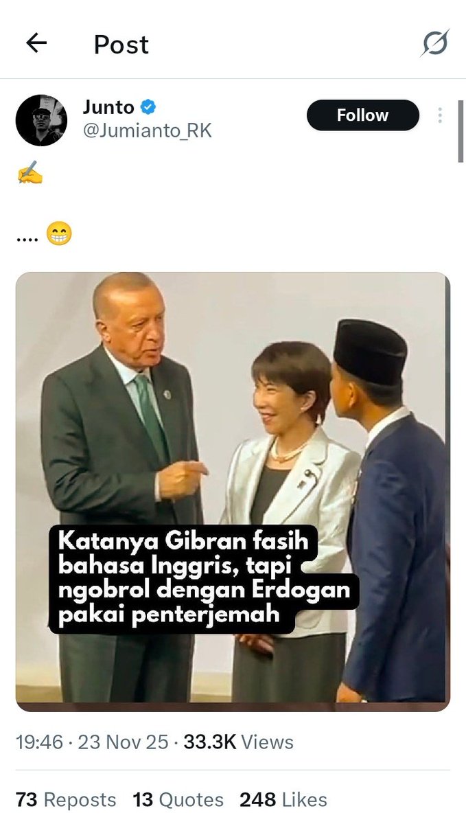 Kang <a href="/Jumianto_RK/">Junto</a> semakin terdepan om membodohi folowernya 
Akibat jilat silit banteng 
😂🤣😆