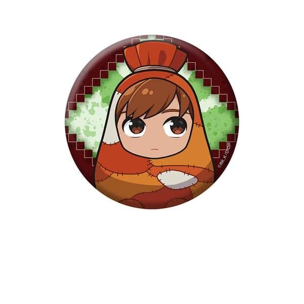 dungeonmeshi_pr's tweet image. キャラアニで取扱中！

ダンジョン飯 ぺたん娘缶バッジ vol.4 チルチャック(カエルスーツ) キャラアニで 2026年2月発売
do-my.best/anime-manga/du…

#ダンジョン飯