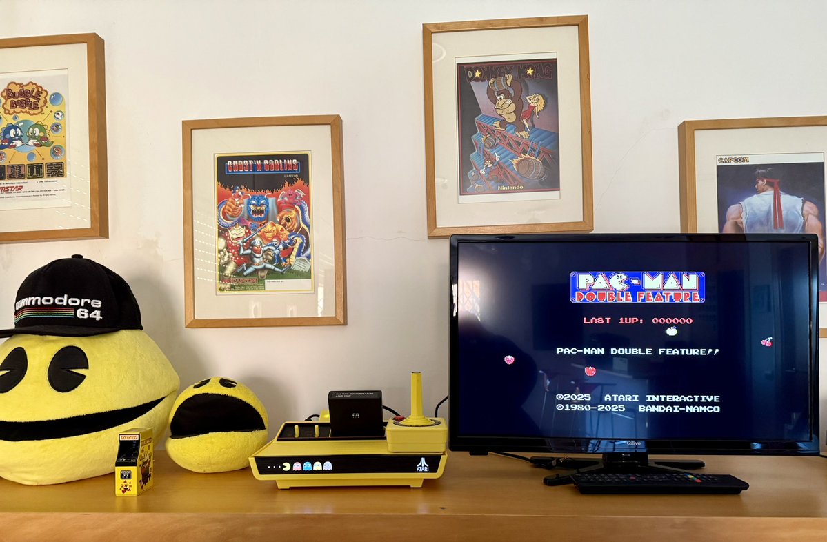 turk182es's tweet image. Merci @THMMagazine pour ce magnifique cadeau 😍
Et en plus elle est compatible avec les cartouches originales #Atari 🙌🏻
Bonne semaine les amis !
#Retroblog #Retro #Retrogaming #oldies #Console #Jeuxvideo #Videogames #PacMan @AtariFrance @atari