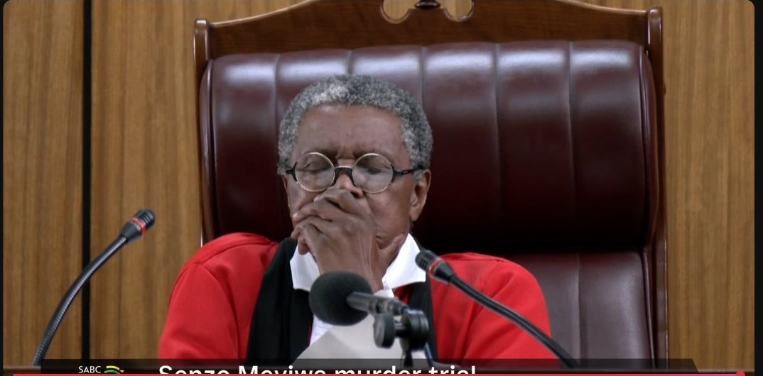 Judge Brazinga is defeated today 

#SenzoMeyiwatrial