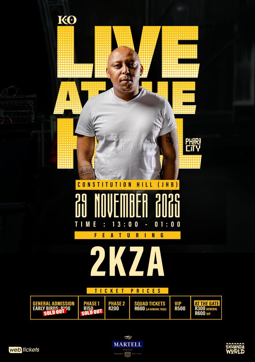 You got your tickets already?!

We going LIVE with <a href="/MrCashtime/">K.O</a>  at Constitution Hill this Saturday 🔥🔥🔥