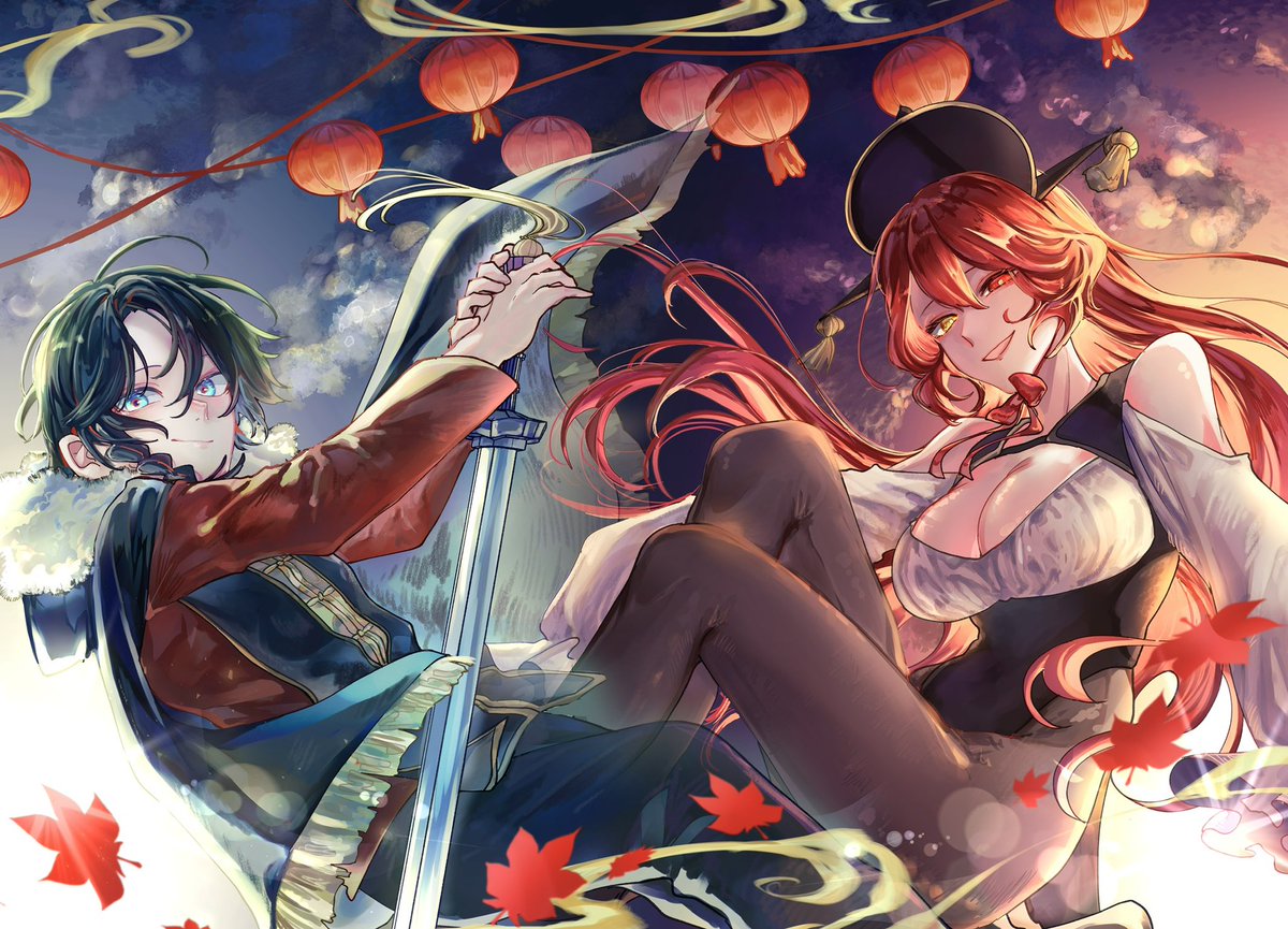 jun_harukawa's tweet image. 元絵
1.2巻で繋がります！