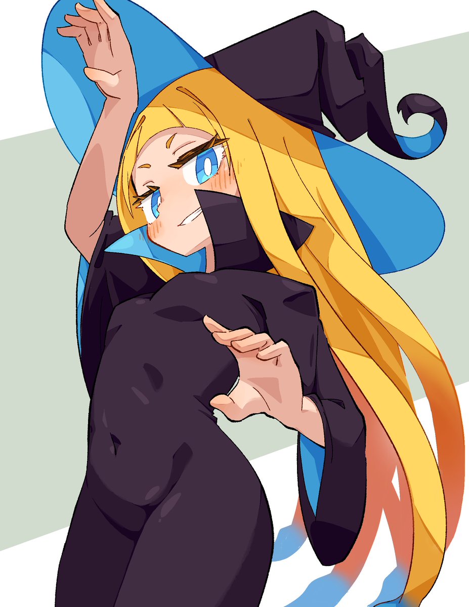 Mok_orz's tweet image. ハロウィンエルミナさん、通常カラーver.