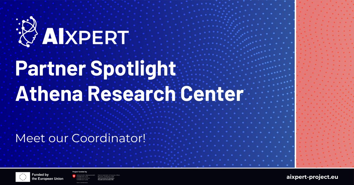 AIXPERT_project's tweet image. We’re excited to kick off our #MeetThePartners series—and who better to open the stage than our Coordinator?🇬🇷 🇪🇺

Meet @athenaRICinfo - read all about it here: aixpert-project.eu/2025/11/20/mee…

#HorizonEurope #HaDEA #AI4Good #DigitalEurope #XAI