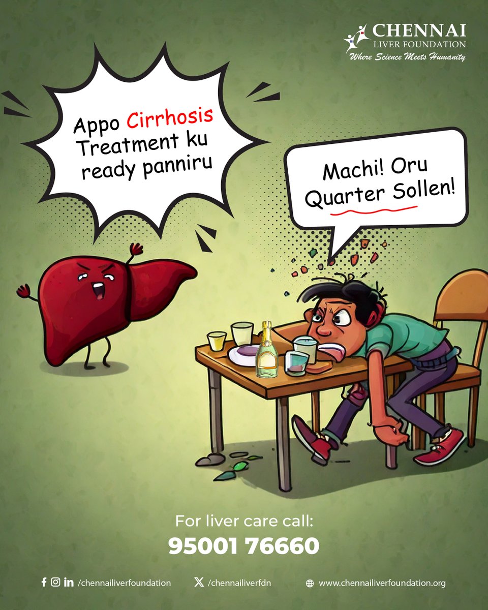 chennailiverfdn's tweet image. Regular drinking can cause permanent liver damage and scarring in the long run. When your liver struggles to filter toxins, a fun-filled Friday night could leave you with lingering discomfort.