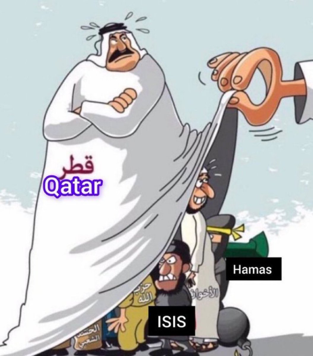 Look at this picture and then you can see thurt about Qatar without any false blancet.