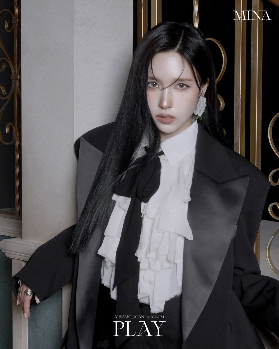 JYPETWICE_JAPAN's tweet image. MISAMO JAPAN 1st ALBUM『PLAY』

✧キャストビジュアル公開✧

*──────*
　　𝐌𝐈𝐍𝐀
*──────*

#MISAMO
#MINA #SANA #MOMO
#PLAY #MISAMO_PLAY