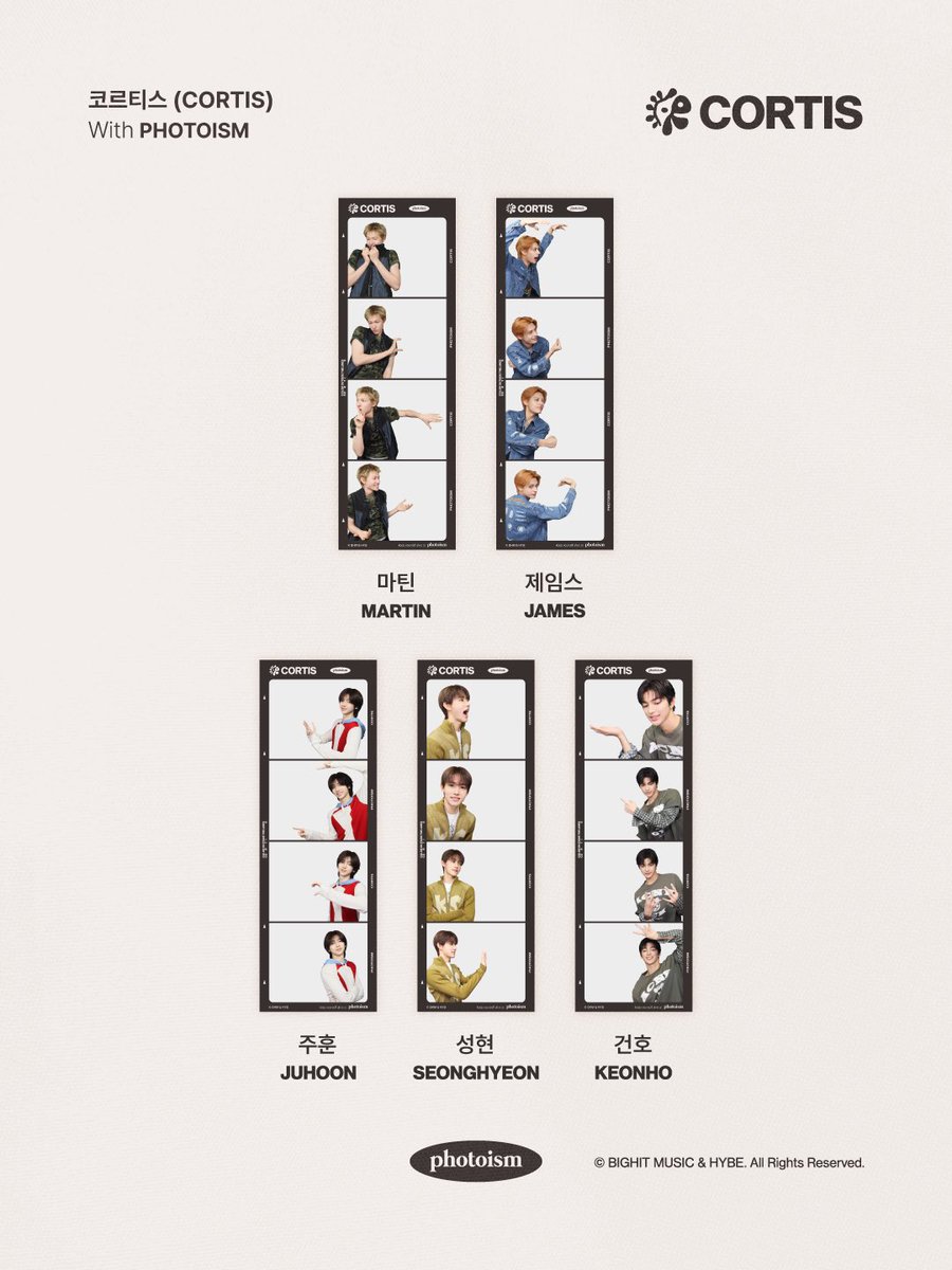 cortis_crave's tweet image. Celebrate CORTIS 100-days milestone with the new exclusive PHOTOISM frame!

Starting November 25, 2025.
ONLY at PHOTOISM

#CORTIS #코르티스