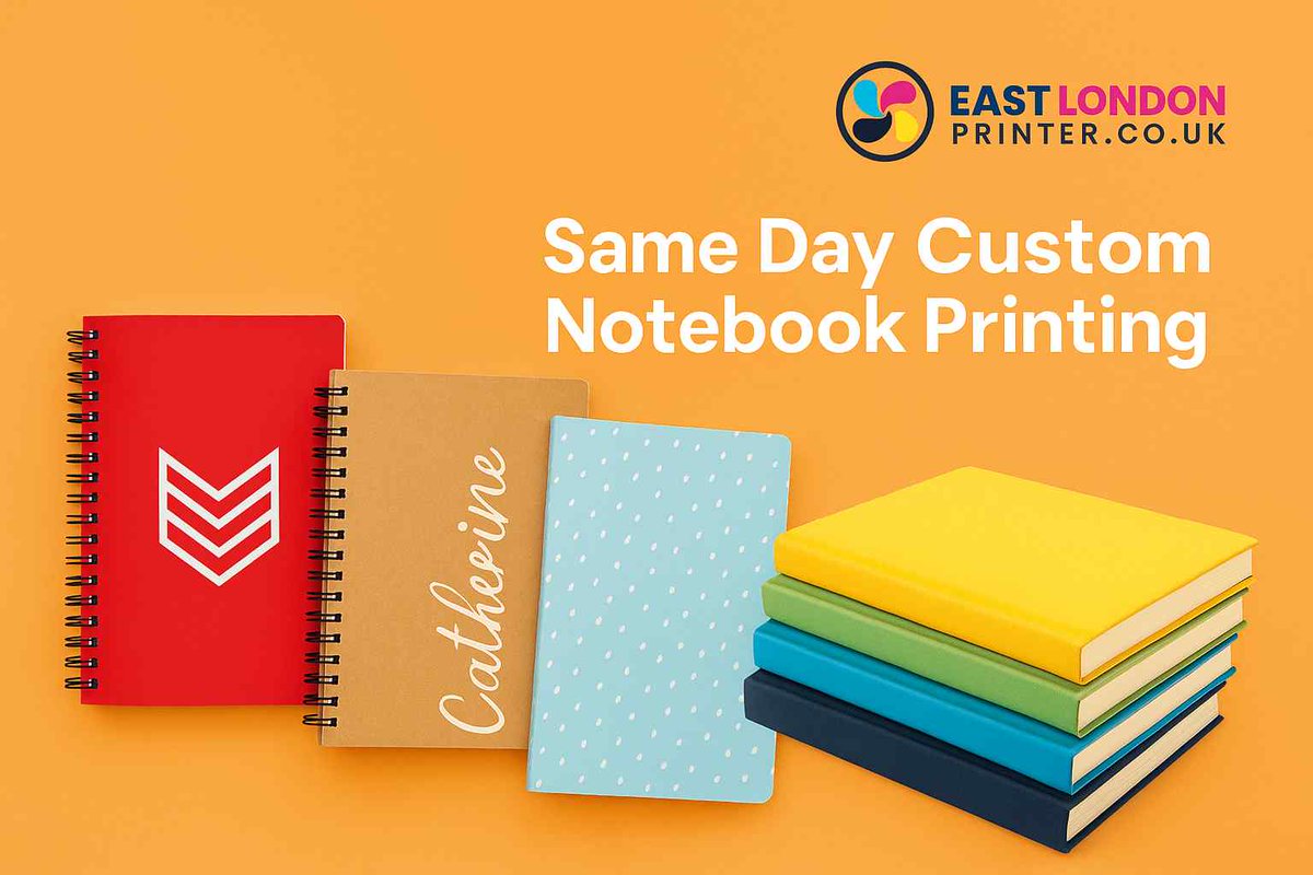 same_day15764's tweet image. Custom Notebook Printing
Boost your brand with Custom Notebook Printing from East London Printer.
Perfect for offices, events, gifts &amp;amp; promotions.
visit Our Website: eastlondonprinter.co.uk
Call us at +44 (0)20 7041 9649
#CustomNotebookPrinting #BrandedNotebooks #NotebookDesign