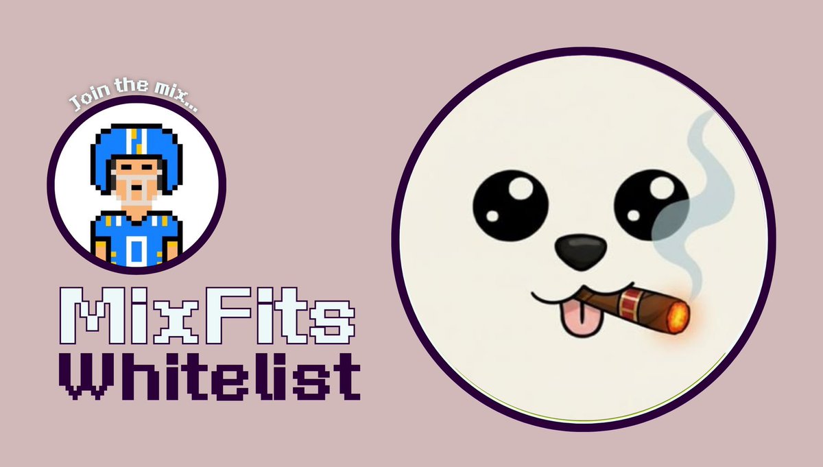 Collab Drop: MixFits x <a href="/TuffPaws/">Tuff Paws</a> 

Holders of 6+ mixfits get OG spots for their upcoming mint 

Also secured 10 OG and 15 WL spots @basemixfits fam here on this post

To enter:
1⃣ Follow <a href="/BaseMixFits/">MixFits NFT🍥</a> &amp; <a href="/TuffPaws/">Tuff Paws</a> 
2⃣ Like and Repost 
3⃣ Tag 2 frens + drop EVM wallet
