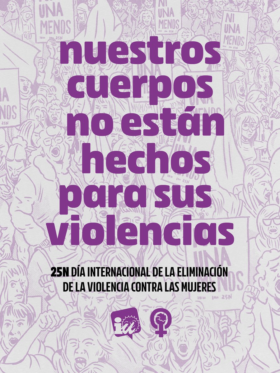 🟣 La violencia contra las mujeres es estructural, global y atraviesa todos los ámbitos.

La respuesta debe ser colectiva y organizada para seguir construyendo un feminismo internacionalista, solidario y combativo que ponga la vida en el centro y defienda a todas las mujeres.