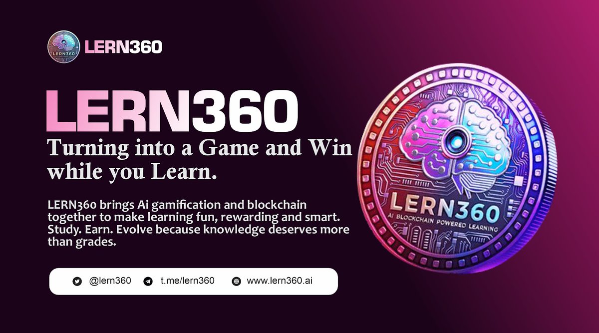 GavinPrice603's tweet photo. A new era in skill-building begins as #LearnToEarn through #LERN360 empowers you to earn crypto while learning, offering blockchain verification trusted across the #Coinstore ecosystem. Smarter education is finally here.

 Begin today. 
https://t.co/IqDcnv4vWW https://t.co/xfiMPPmguD