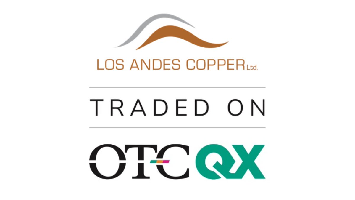 Today marks four years since #LosAndesCopper commenced trading on the OTCQX, providing a transparent platform for its US investors. The OTCQX listing has supported $LA in upholding the highest financial standards and corporate governance practices, whilst increasing visibility.