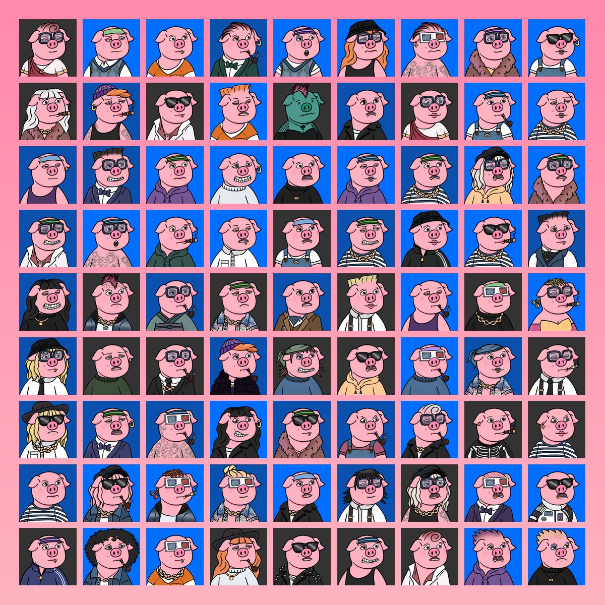 PigProtocol's tweet image. Repost our pinned before I lose my last brain cell.