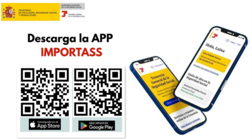 Sigue siendo desconocida para muchos. La App #Importass de TGSS, te permite gestionar tus trámites desde el móvil: tramitar, consultar, descargar certificados…
Disponible para iOS y Android 🛡️
👉IPhone: run.gob.es/bouAPPSTORE
👉Android: run.gob.es/bouGOOGLEPLAY
#App #TGSS