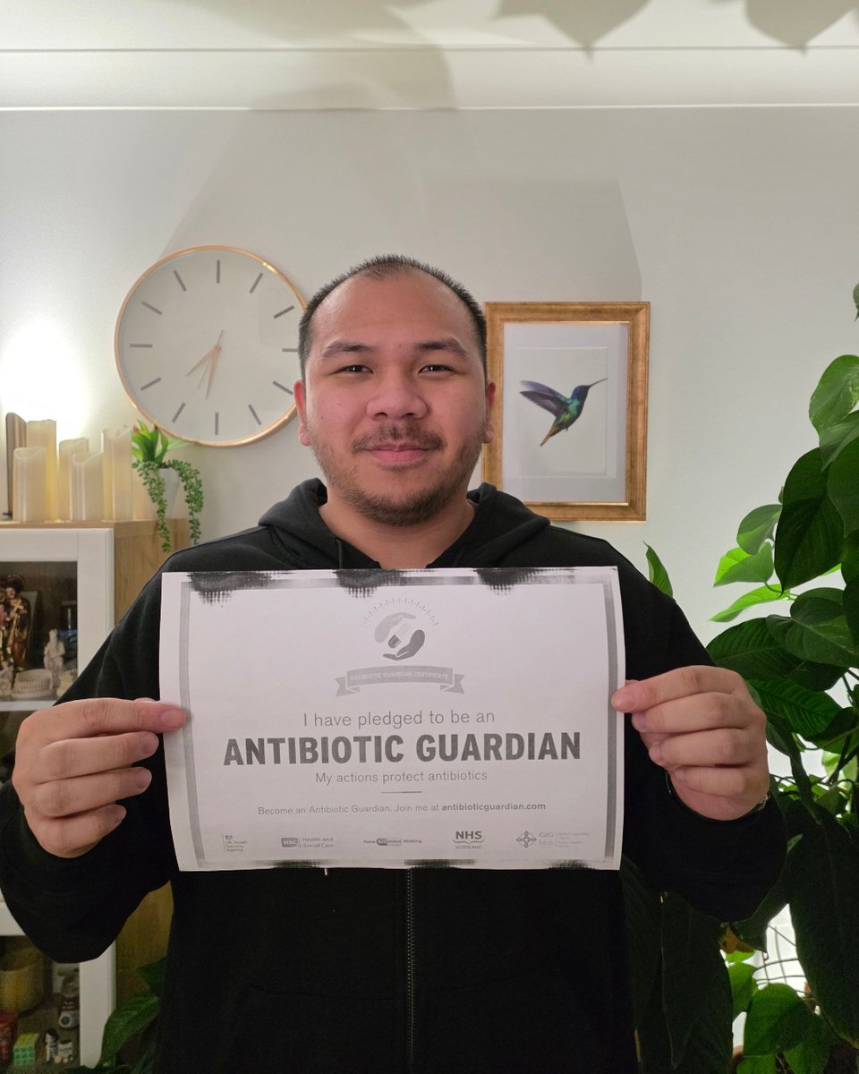 gloshospitals's tweet photo. 👏 Celebrating our Antibiotic Guardians!

Your commitment to safe prescribing and infection prevention helps protect antibiotics for future generations.

👉 Learn more: https://t.co/j3ip0JSa9N

#WorldAMRWeek https://t.co/hHRDrHfq5m