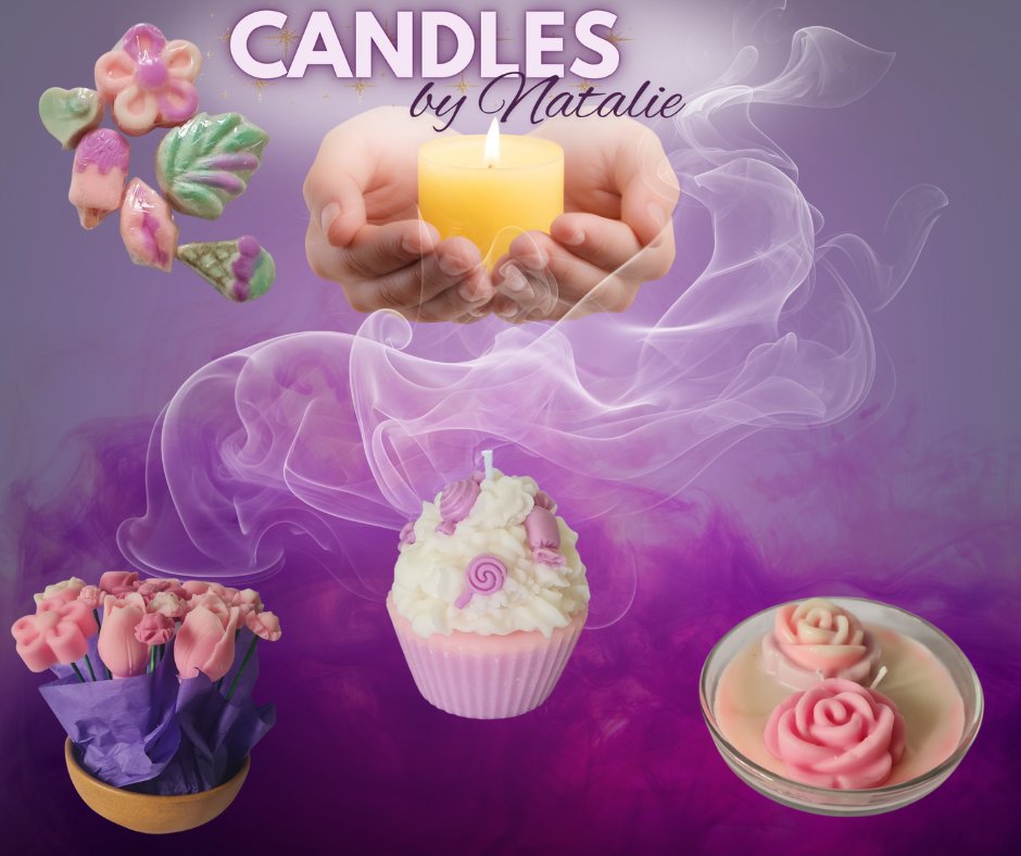 Thegreatbigsto1's tweet image. Unique handmade candles &amp;amp; wax melts by Candles By Natalie.
Find your perfect scent → thegreatbigstore.com/product-catego… 
#TheGreatBigStore #CandlesByNatalie #HandmadeCandles #WaxMelts #ShopLocalSA