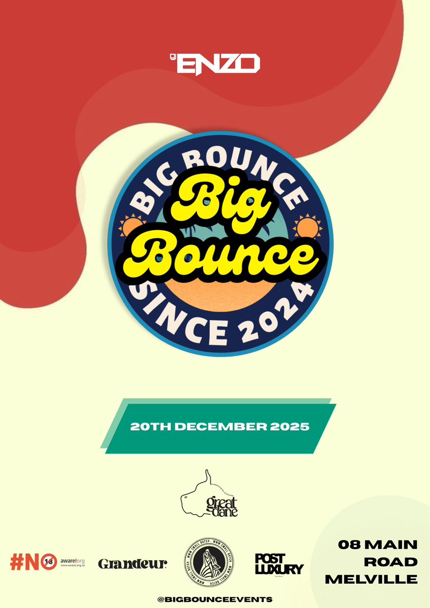 enzoletsgo's tweet image. Just Hip-Hop. Just Rap. Just Rnb. Just sing alongs. Just Us. 

Big Bounce: The premier hiphop experience coming to Great Dane this 20th December. 

RSVP Link: forms.gle/dUPqcwj2KpnLmH…. 

Space limited.