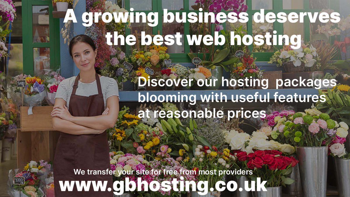 HostingGB's tweet image. Your business deserves the best. Our web hosting supports you as your business grows with a range of hosting packages to suit your needs

visit us at gbhosting.co.uk to see what we can offer

#CloudHosting #webhosting #domainnames #autoscalingserver