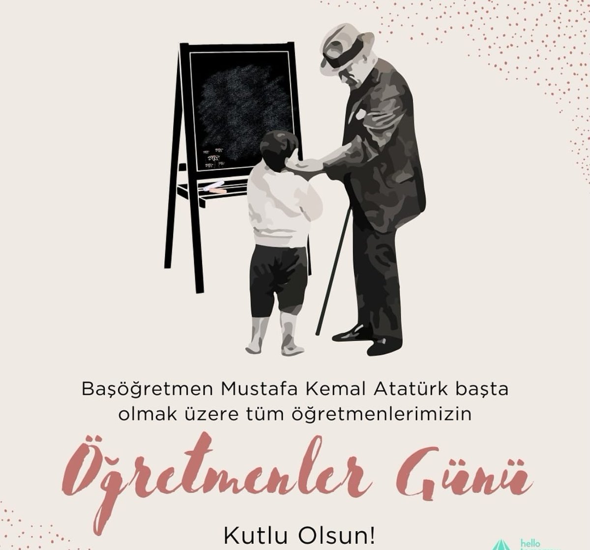 Başöğretmenimiz Mustafa Kemal Atatürk'ün izinde, geleceğimizi umutla aydınlatan tüm öğretmenlerimize şükranlarımızı sunuyor; ebediyete uğurladıklarımızı minnet ve saygıyla anıyoruz. 

#ÖğretmenlerGünü