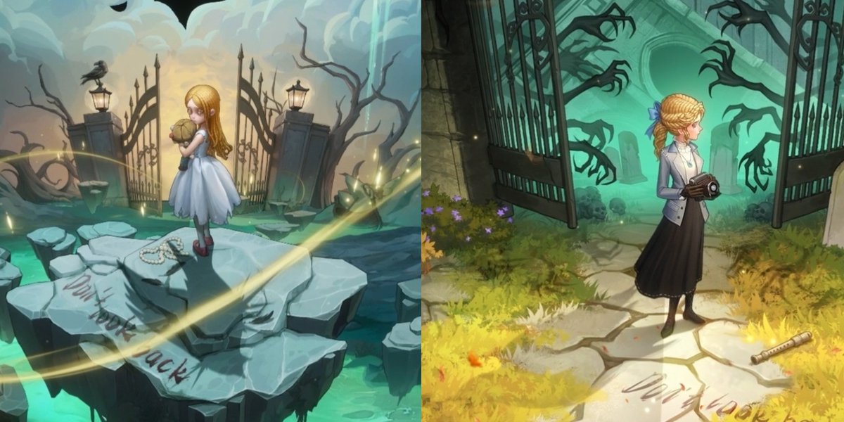 idvclue's tweet image. [ Potential ID Switch ]

Alice often gets symbolized as a nightingale in the game&apos;s lore which heavily suggests that she could be Miss Nightingale. Maybe later in the story we&apos;ll get her as a playable hunter so that would mean that Alice would have a 3rd identity switch if true.