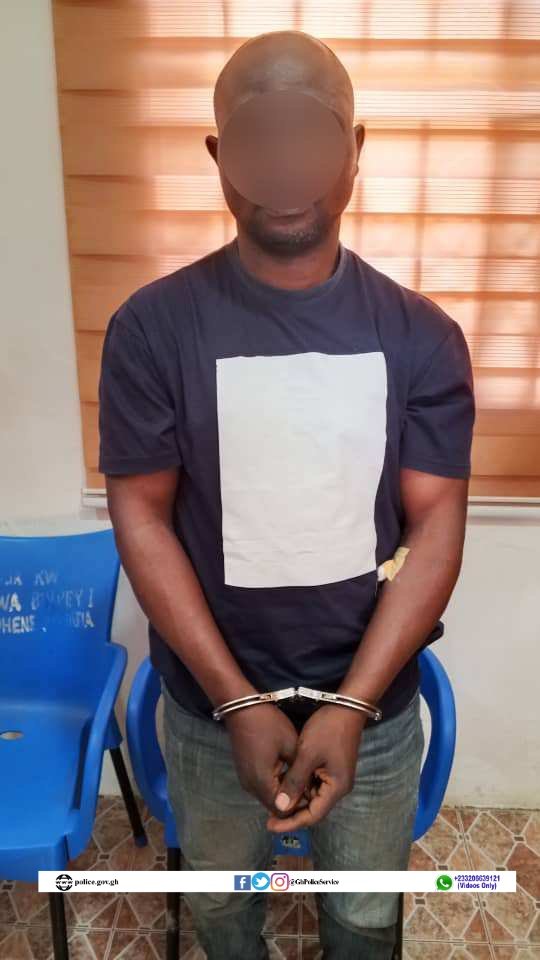 GhPoliceService's tweet image. PRESS RELEASE:

POLICE ARREST AN ALLEGED NIGERIAN FUGITIVE IN AKWATIA