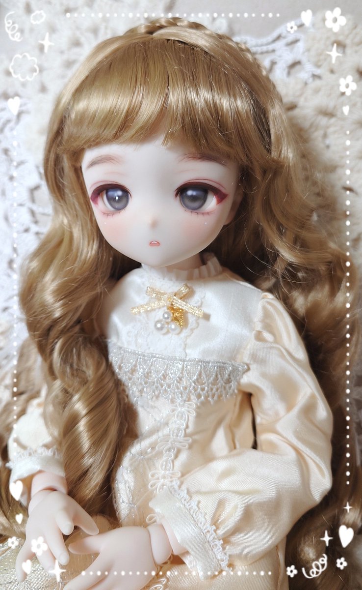 akokina's tweet image. @MurmurCoco様の素敵なウィッグ💕ご縁ありがとうございます🥰眉がかわいいお嬢さんなのでオン眉にしてみました😉

#chouchou子
#MurmurCoco