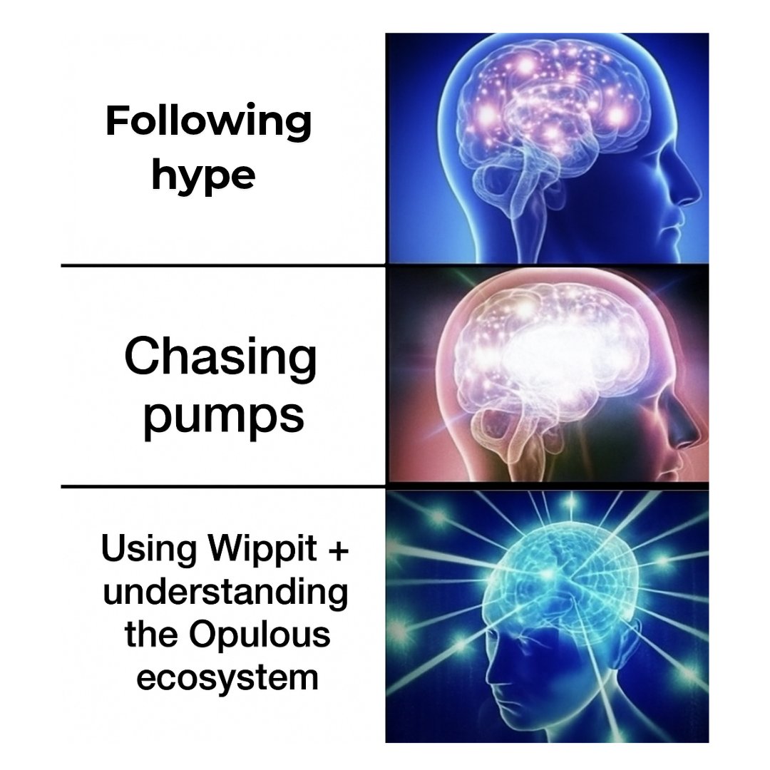 If your 2025 music plan includes dropping more, posting more, building your brand

Wippit is the tool that’ll make it sustainable

Not burnout vibes or post 5x a day nonsense

Just smarter automation built around your voice

Wippit.ai

$OPUL #AI #Web3 $ETH #ARB